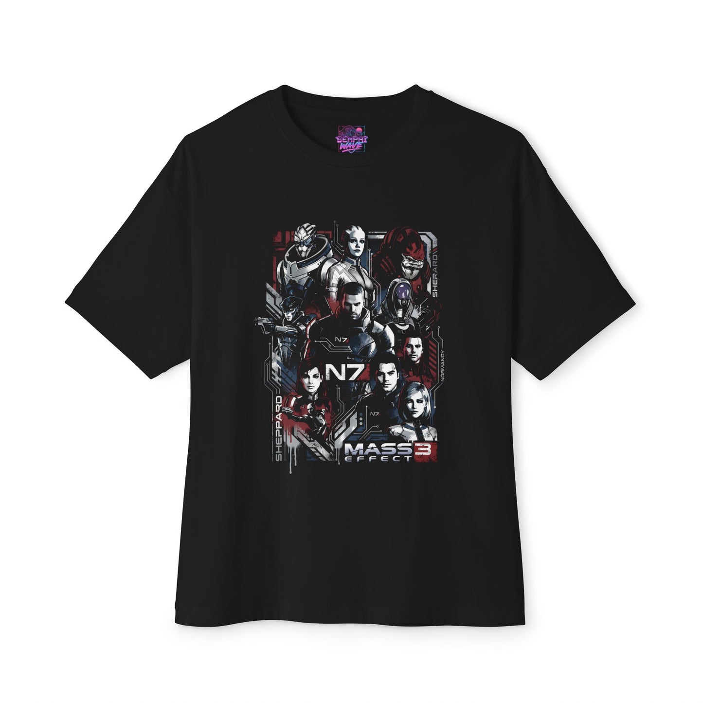 Mass Effect Legendary Edition: Sci-Fi RPG Masterpiece Premium Oversized Unisex T-Shirt