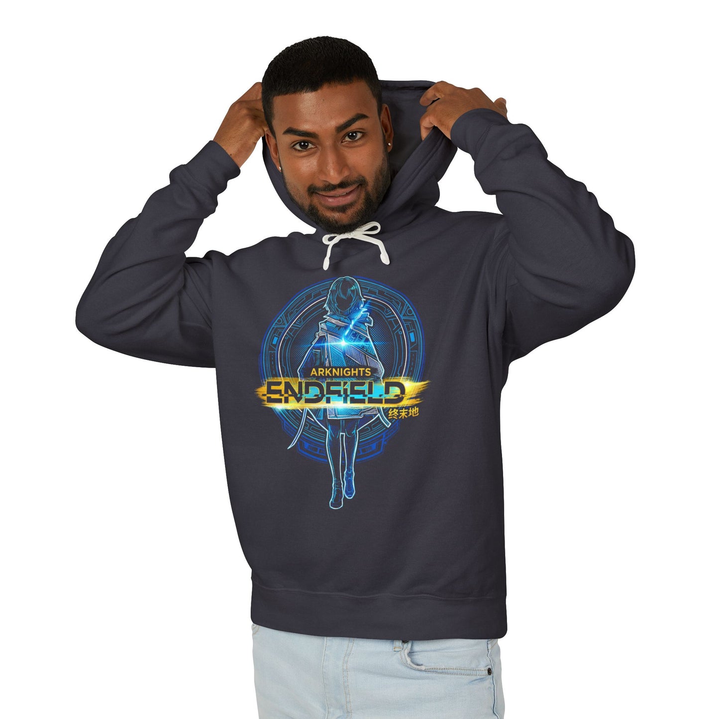 Arknights Endfield The Factory Must Grow Meme Factory Growth Automation Resource Grind Unisex Premium Hoodie
