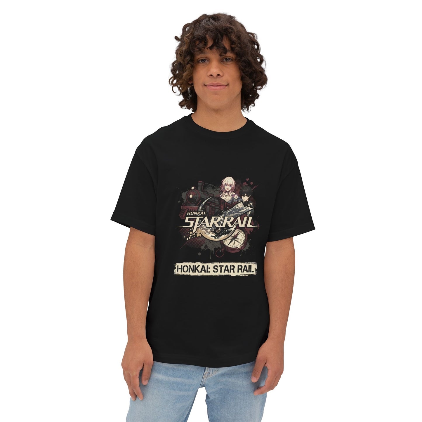 Castorice HSR Gothic Dress Crystalline Accents Tragic Design Premium Oversized Unisex T-Shirt