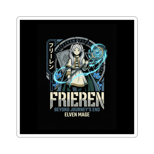 Frieren Beyond Journey's End Elven Mage Staff Sticker