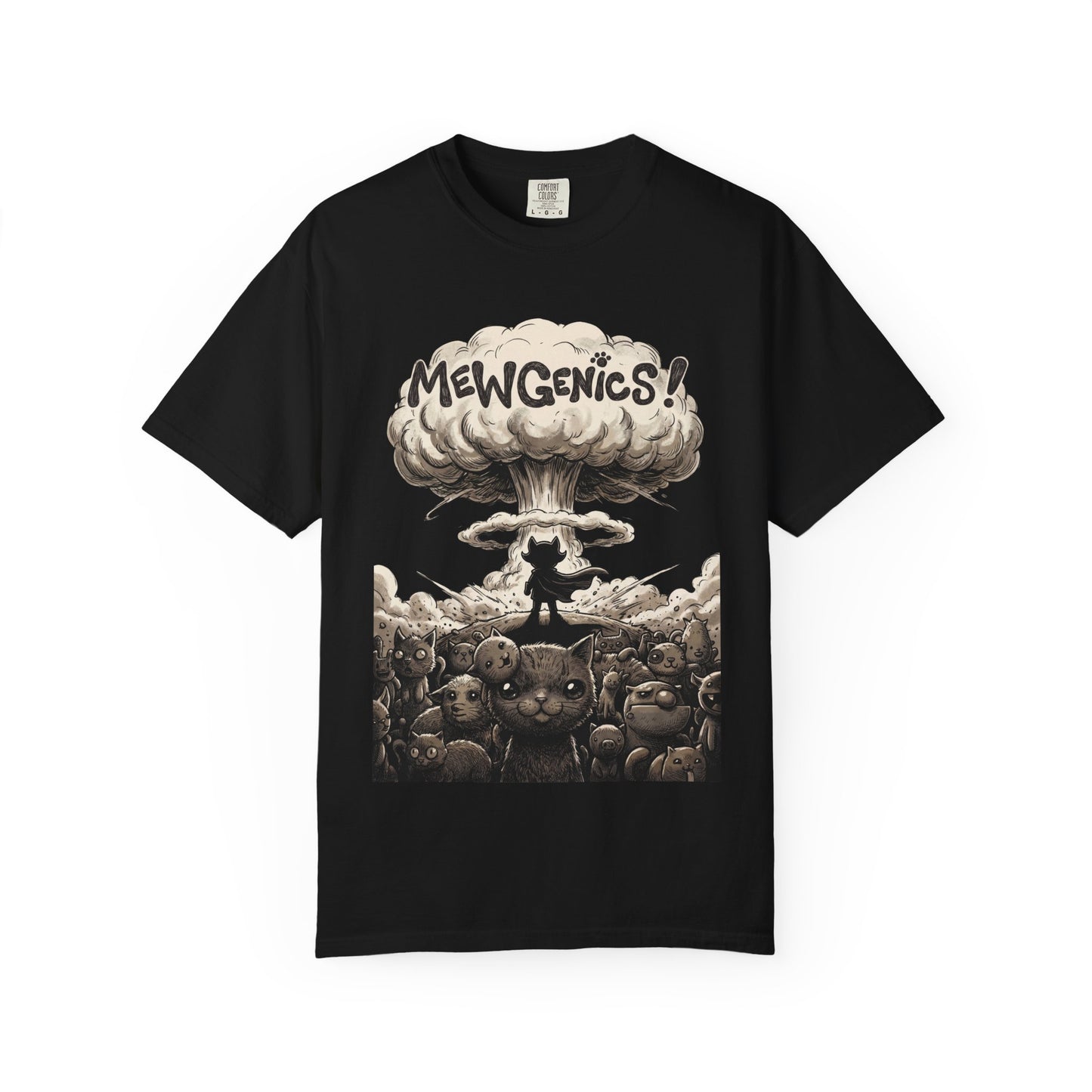 Mewgenics Necromancer Cat Sweatshirt | Dark Humor Roguelite Cat Breeder Tee Premium T-Shirt