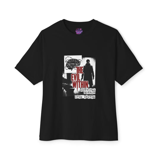 The Evil Within: STEM Machine & Mental Horror Premium Oversized Unisex T-Shirt