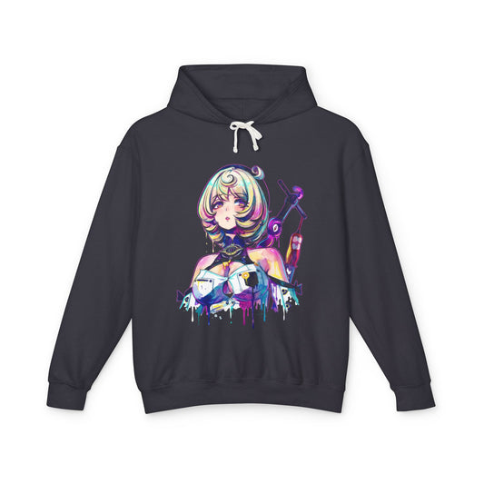 Zenless Zone Zero Yidhari Murphy Vaporwave Aesthetic Design Unisex Premium Hoodie