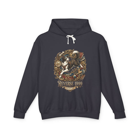 Reverse 1999 Pickles Border Collie Goggles Ornate Fan Art Hoodie