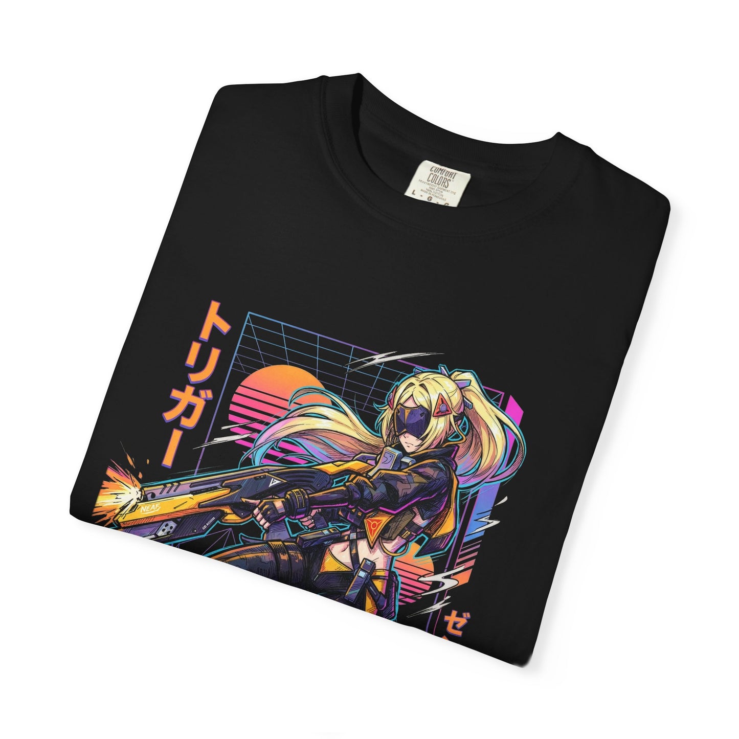 Trigger Zenless Zone Zero Neon Retro Aesthetic Premium T-Shirt