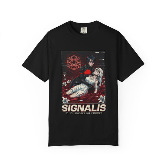 Signalis Elster Ariane Tragic Lovers Stars Vaporwave Aesthetic Premium T-Shirt