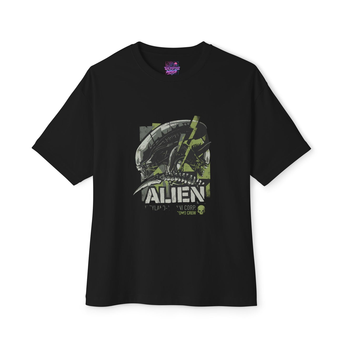 Xenomorph Alien: Black Exoskeleton Acid Blood Legend Premium Oversized Unisex T-Shirt