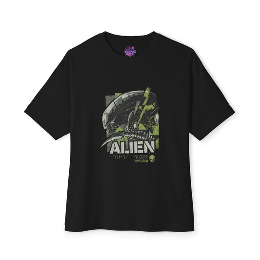 Xenomorph Alien: Black Exoskeleton Acid Blood Legend Premium Oversized Unisex T-Shirt