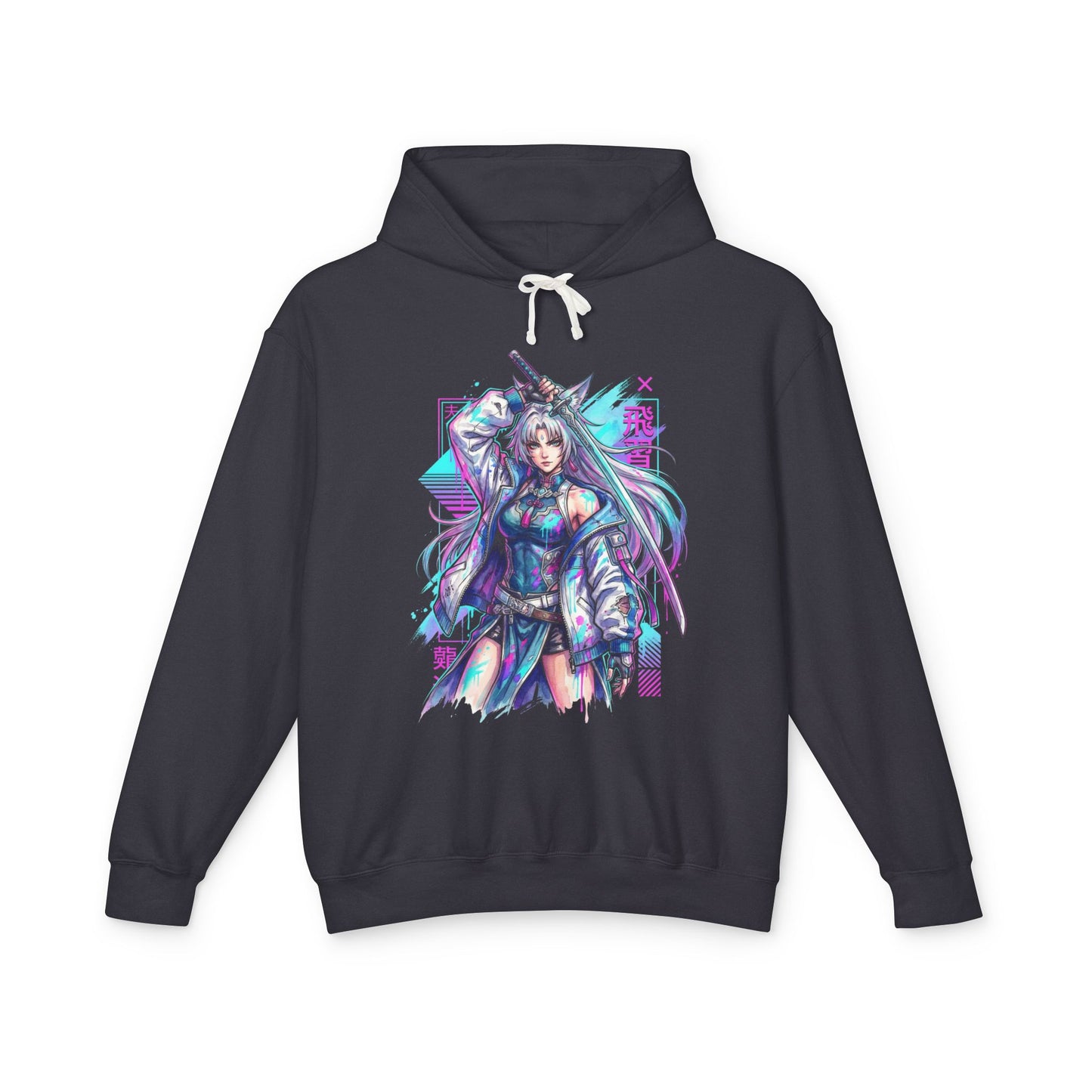 Honkai Star Rail Feixiao Vaporwave Aesthetic Design Unisex Premium Hoodie