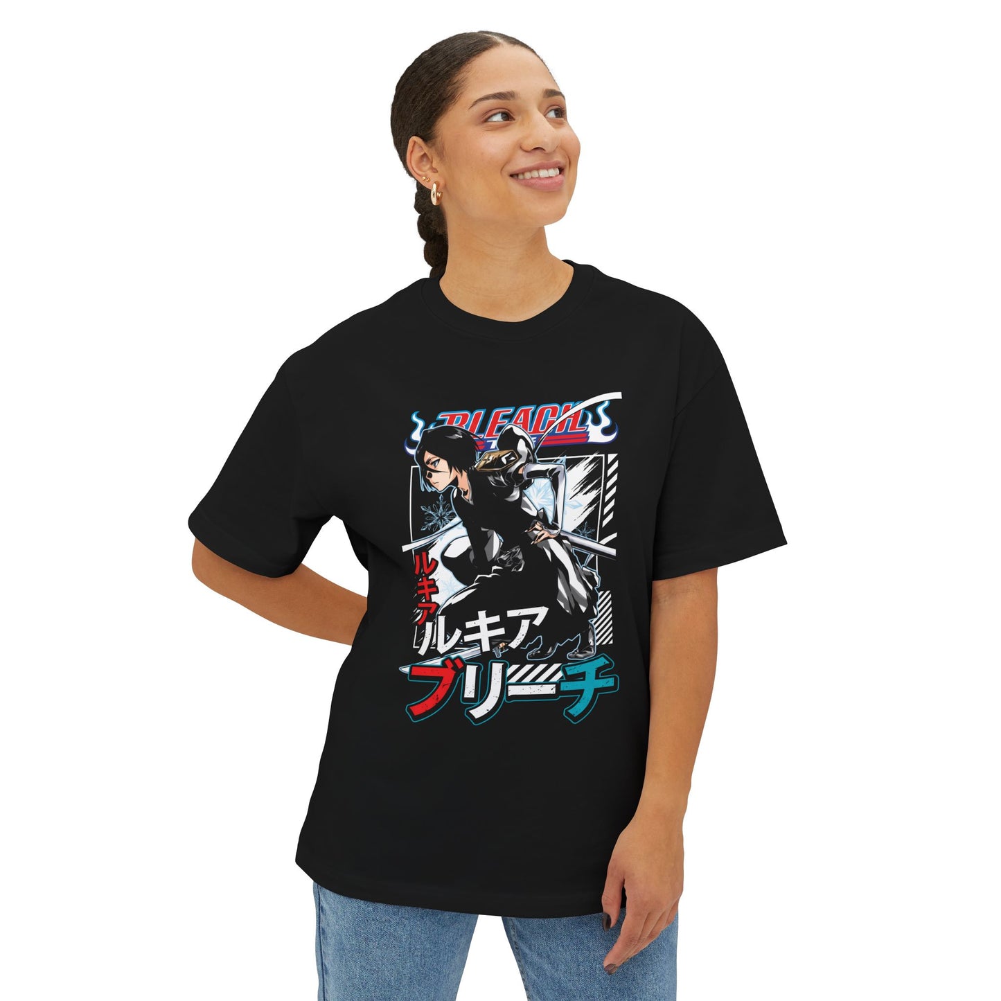 Petite Shinigami Queen Rukia Kuchiki Premium Oversized Unisex T-Shirt