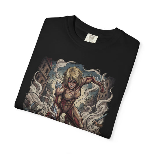 Annie Leonhart Female Titan Crystal Warrior Premium T-Shirt