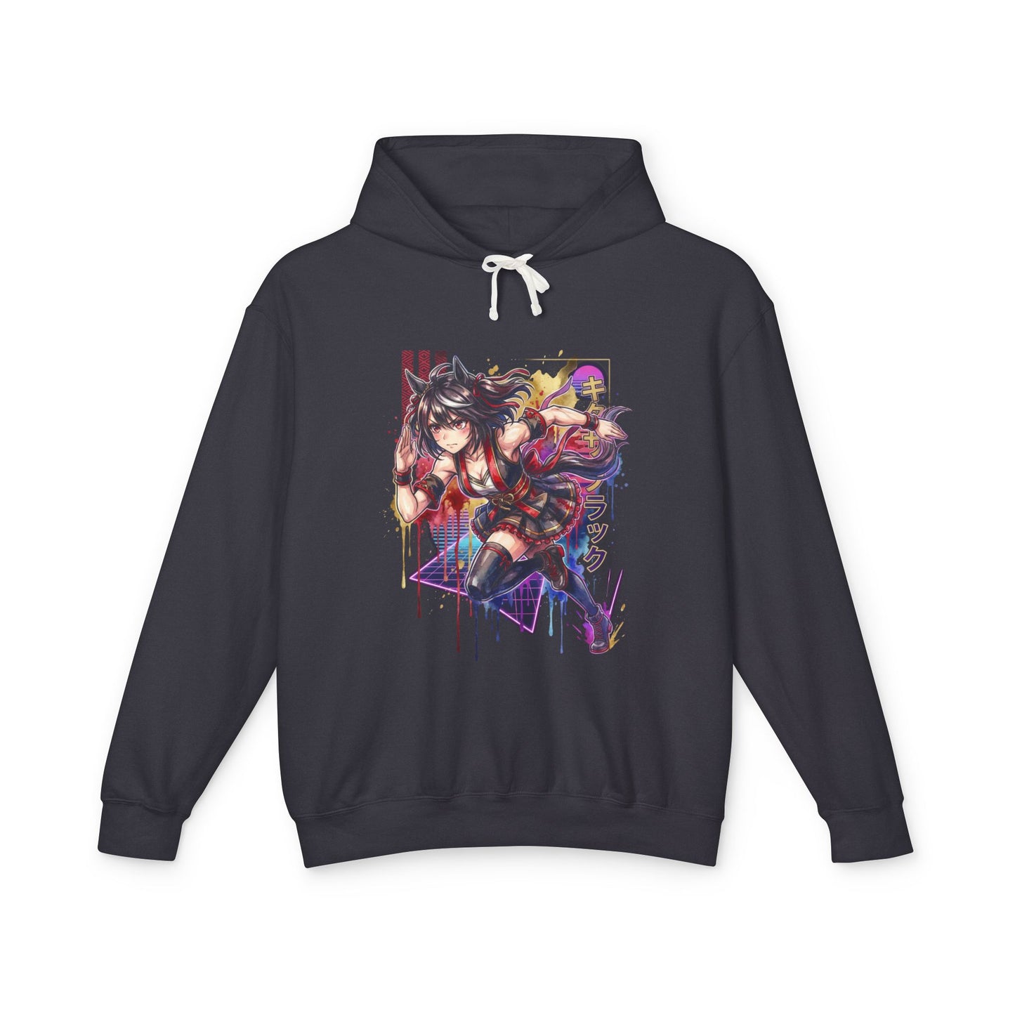 Kitasan Black Umamusume Shimenawa Bow Thigh Stockings Icon Unisex Premium Hoodie