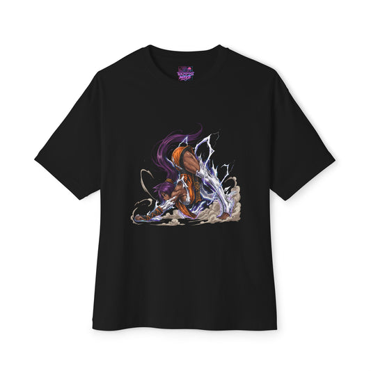 Bleach Yoruichi Shihouin Kisuke Urahara Tessai Ally Group Art Premium Oversized Unisex T-Shirt