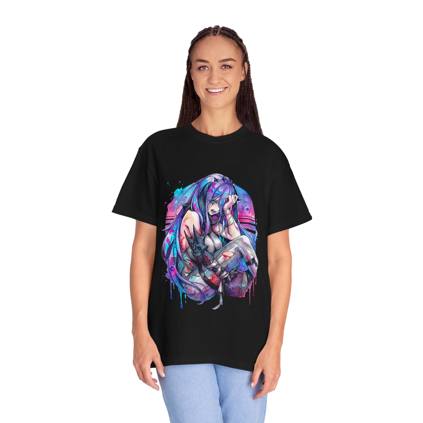 Narja Mental Link Wyrm Attack Support Chaos Zero Nightmare Fan Illustration Premium T-Shirt