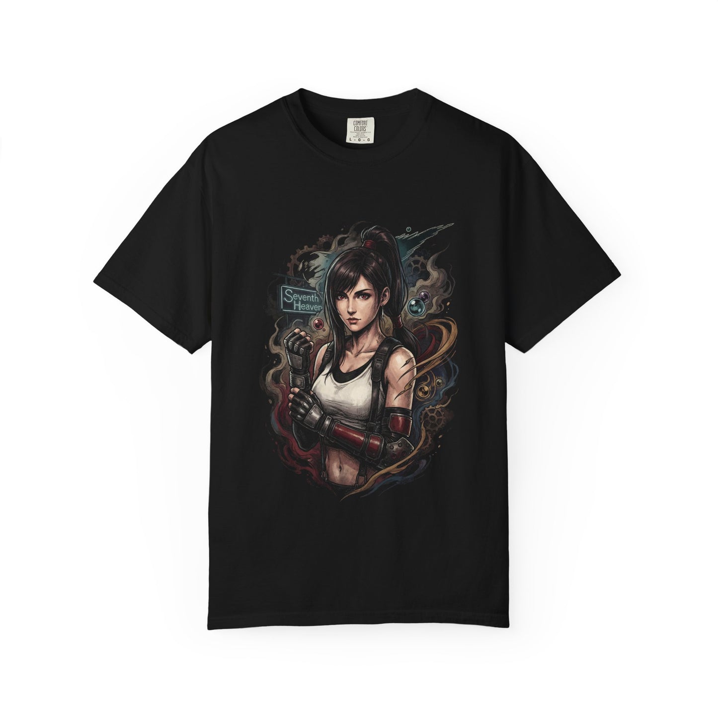 Tifa Lockhart FF7 Remake Martial Artist Portrait Premium T-Shirt