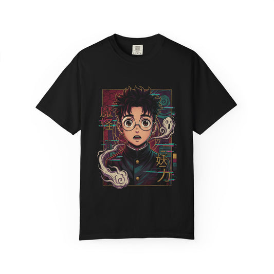 Dandadan Okarun Psychic Powers Occult Boy Art Premium T-Shirt