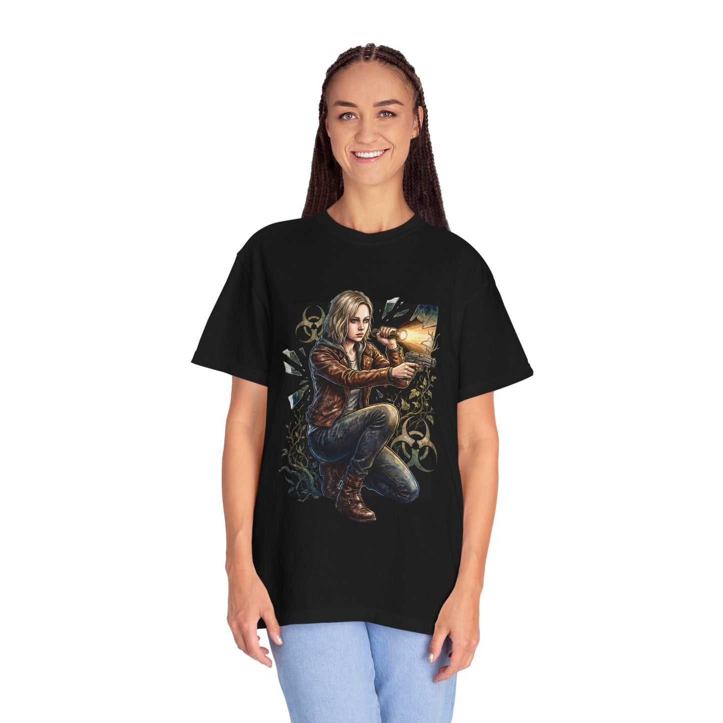 Grace Ashcroft Resident Evil Requiem Wrenwood Hotel Mystery Probe Premium T-Shirt