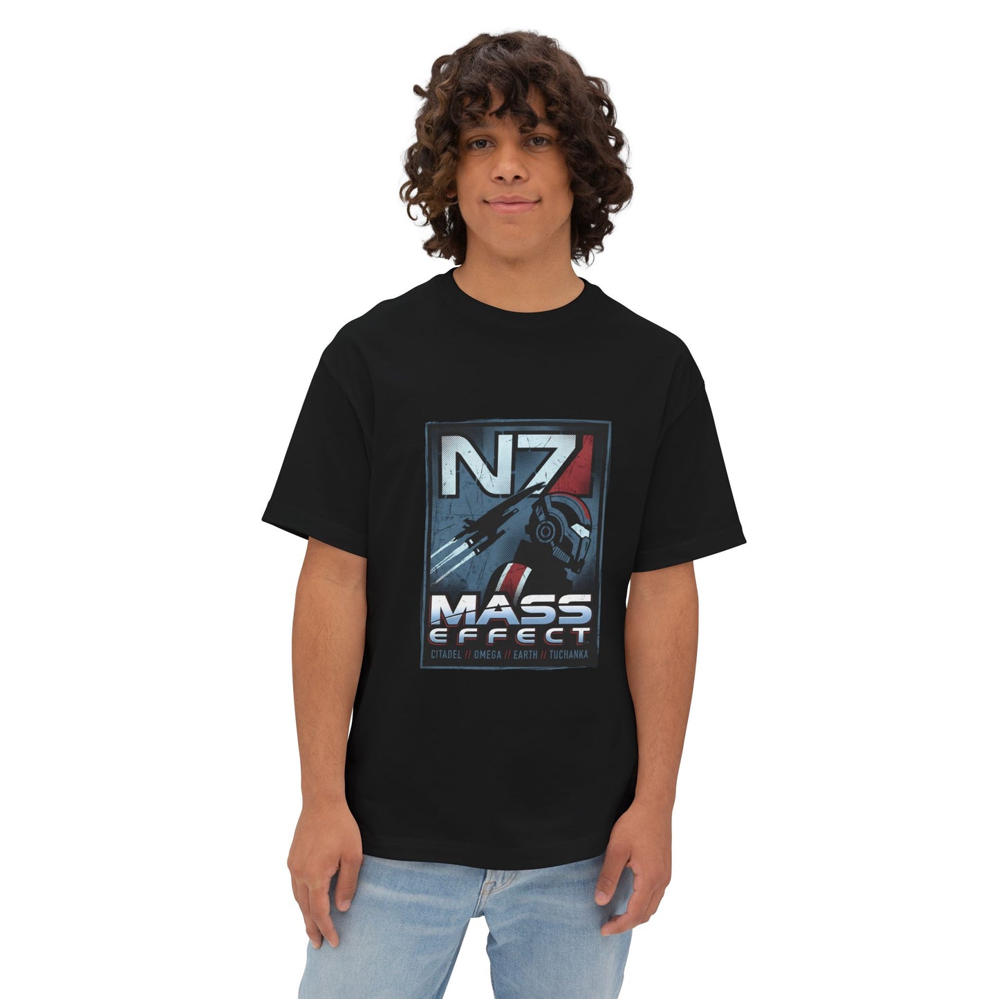 Mass Effect: Citadel Spectre Shepard Premium Oversized Unisex T-Shirt