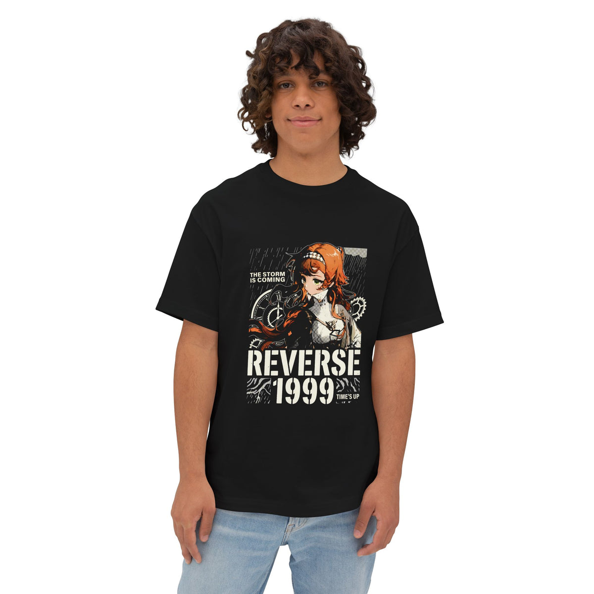 Reverse 1999 Regulus The Storm Is Coming Clockwork Oversized T-Shirt