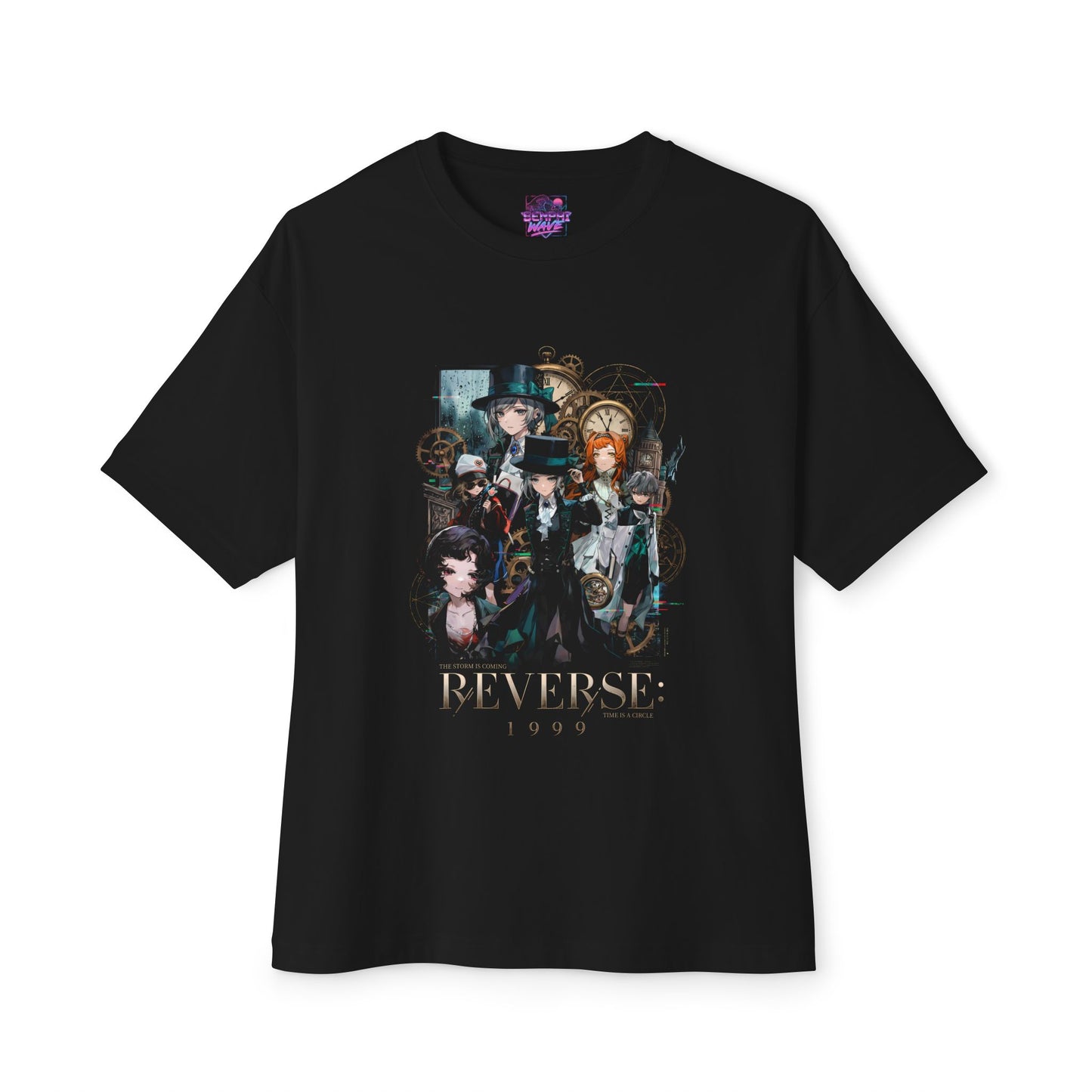 Reverse 1999 Vertin and the cast Anime Gaming Graphic Tee Premium Oversized Unisex T-Shirt