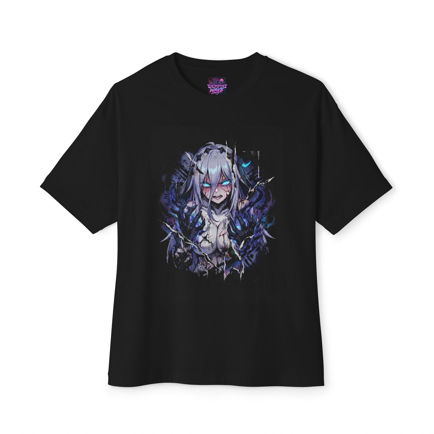 Narja Elysion Wyrm Companion Mental Link Battle Pose Chaos Zero Nightmare Art Premium Oversized Unisex T-Shirt