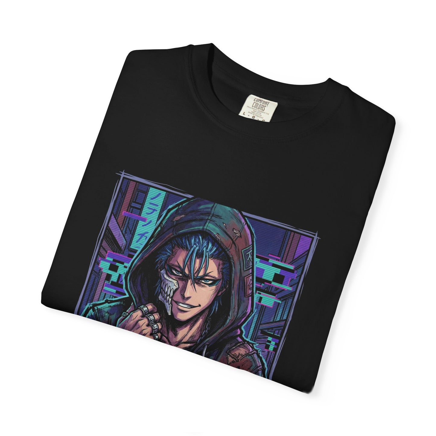 Grimmjow Jaegerjaquez Bleach Urban Streetwear Vaporwave Japanese Text Premium T-Shirt