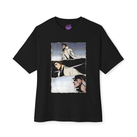 Sosuke Aizen Bleach Bold Soul Reaper Anime Shirt - Oversized Premium Tee