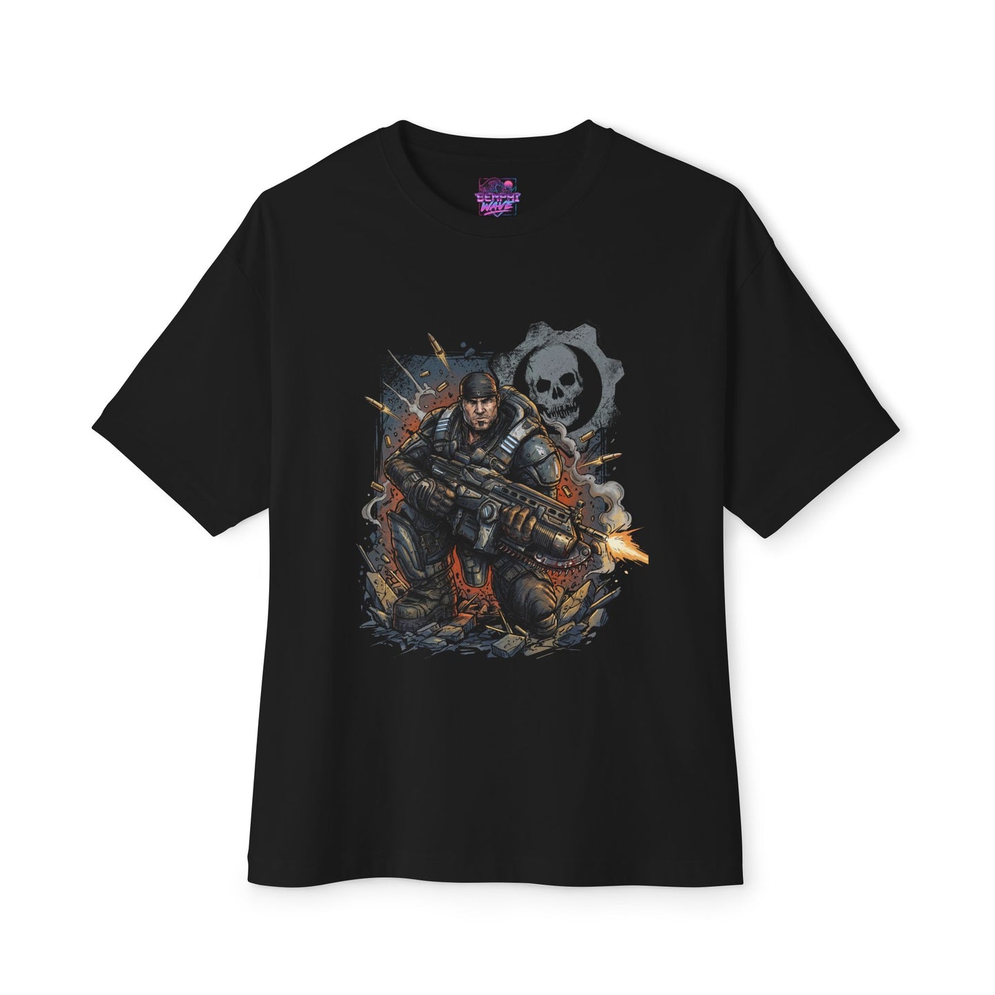 Elite COG Inspired Fighter Premium Oversized Unisex T-Shirt