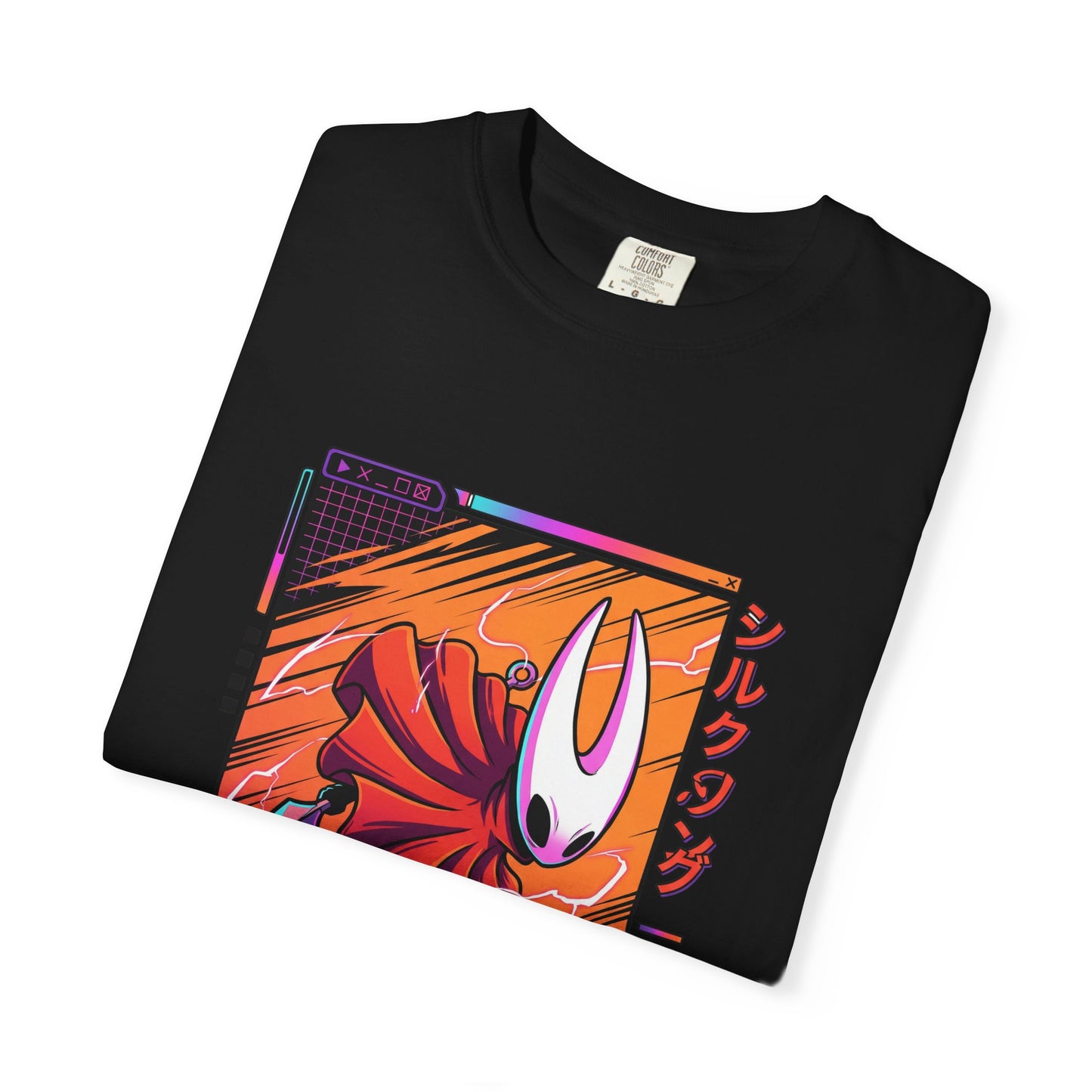 Neon Red Cloak Hornet – 80s Vaporwave Edition Premium T-Shirt