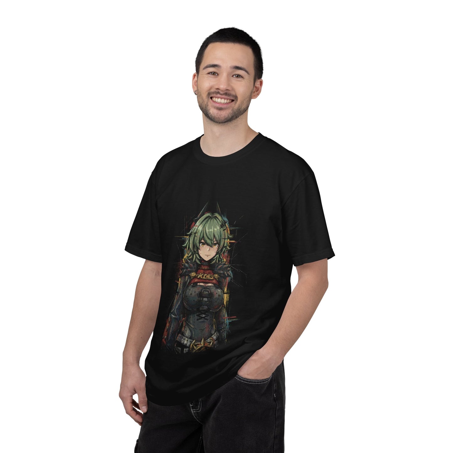 Caesar King ZZZ Physical Defense S-Rank Warrior Portrait Premium T-Shirt