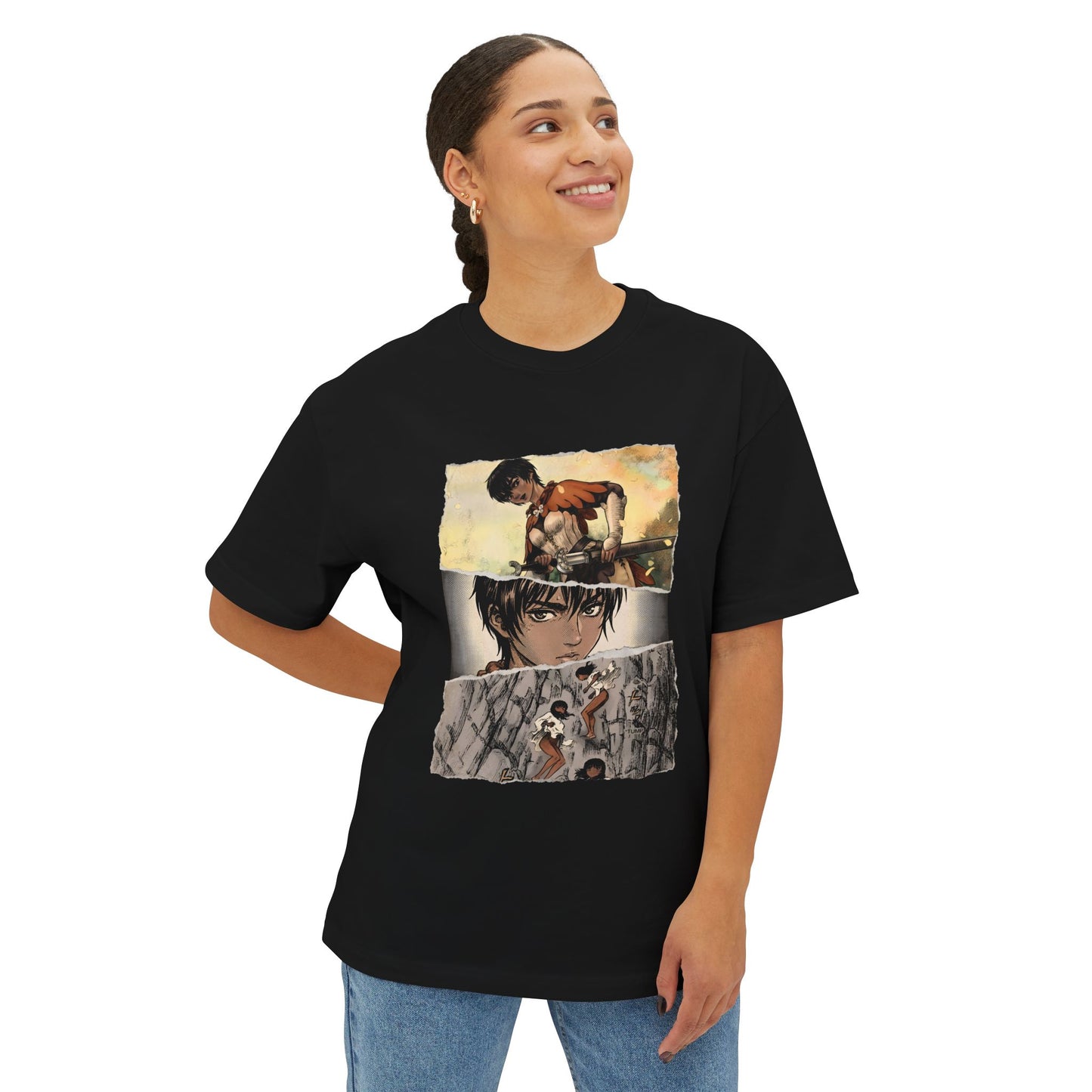 Yasutora Sado Bleach Anime Streetwear Graphic Tee - Oversized Premium Tee