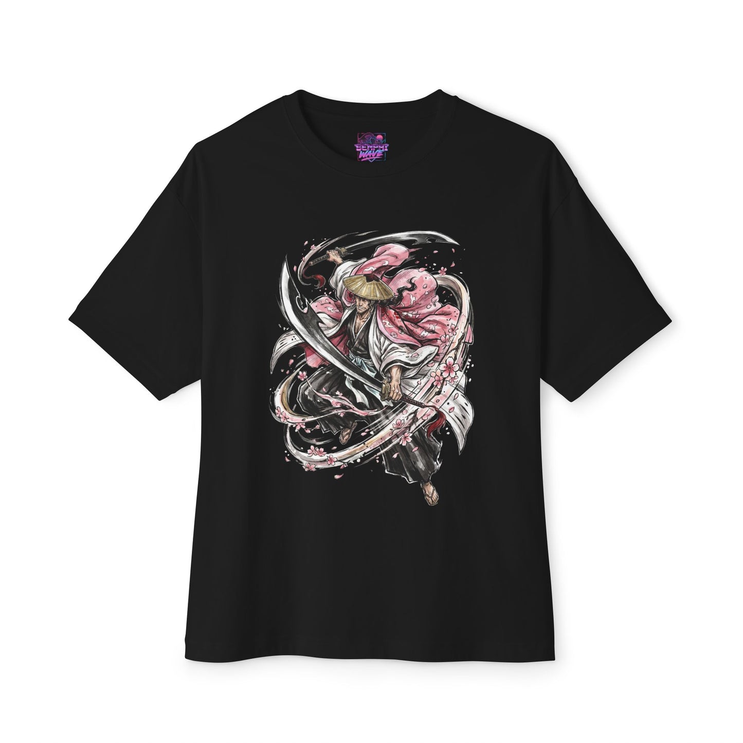Shunsui Kyōraku Bleach Captain-Commander Fan Art Premium Oversized Unisex T-Shirt