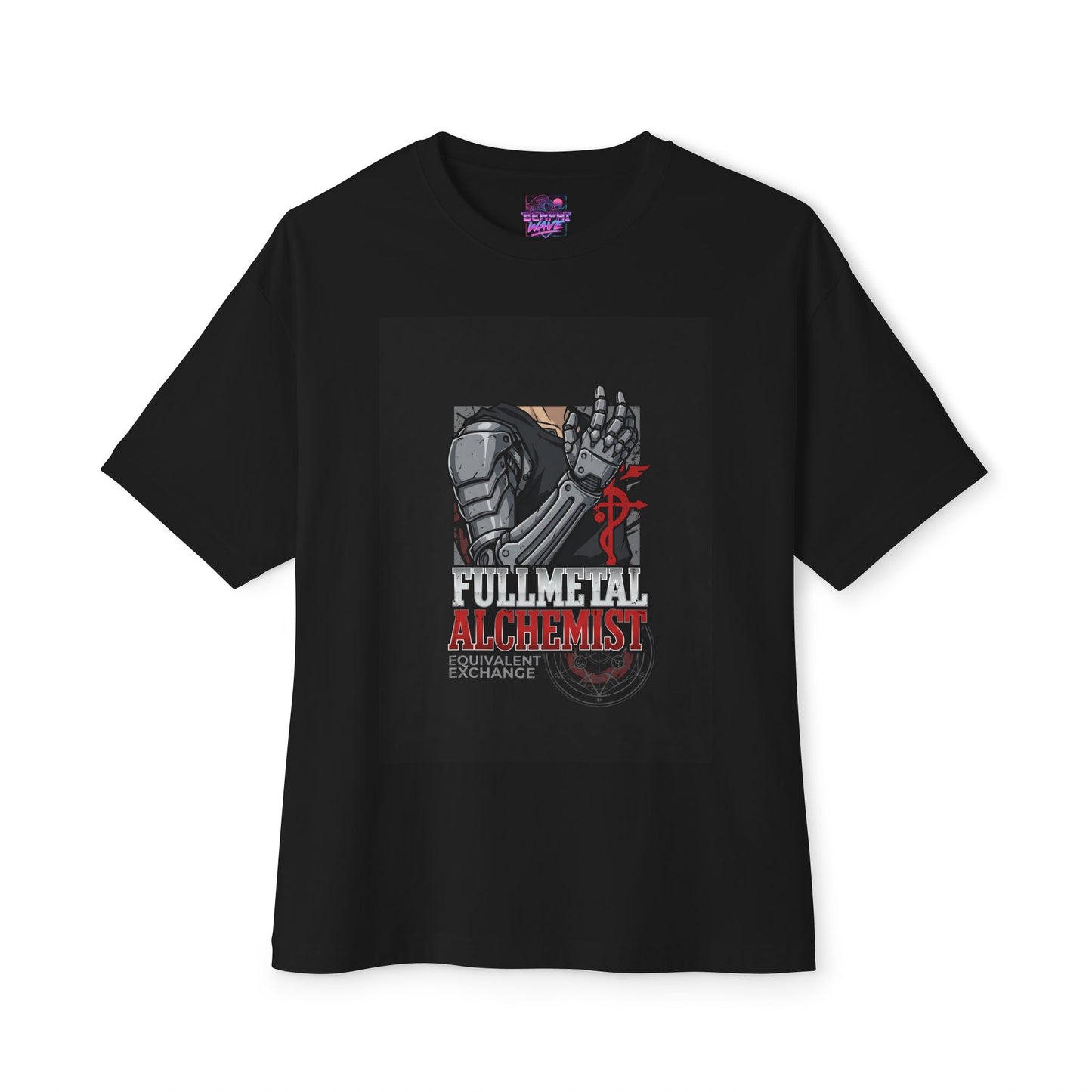 Edward Elric Truth Door Alchemy Sacrifice Premium Oversized Unisex T-Shirt