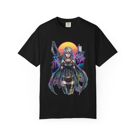 NieR Automata A2 YoRHa Type A No 2 Prototype Attacker Design Premium T-Shirt