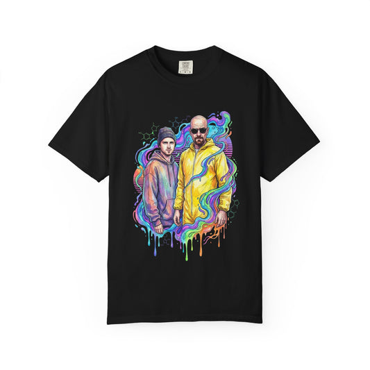 Walter White and Jesse Pinkman Breaking Bad Duo Portrait Premium T-Shirt