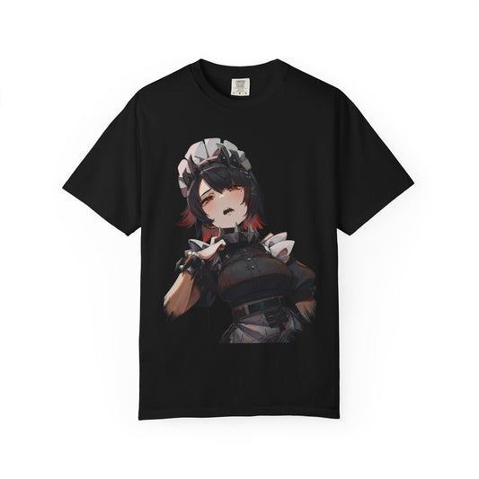 Zenless Zone Zero Ellen Joe Red Eyes Laid Back Maid Art Premium T-Shirt