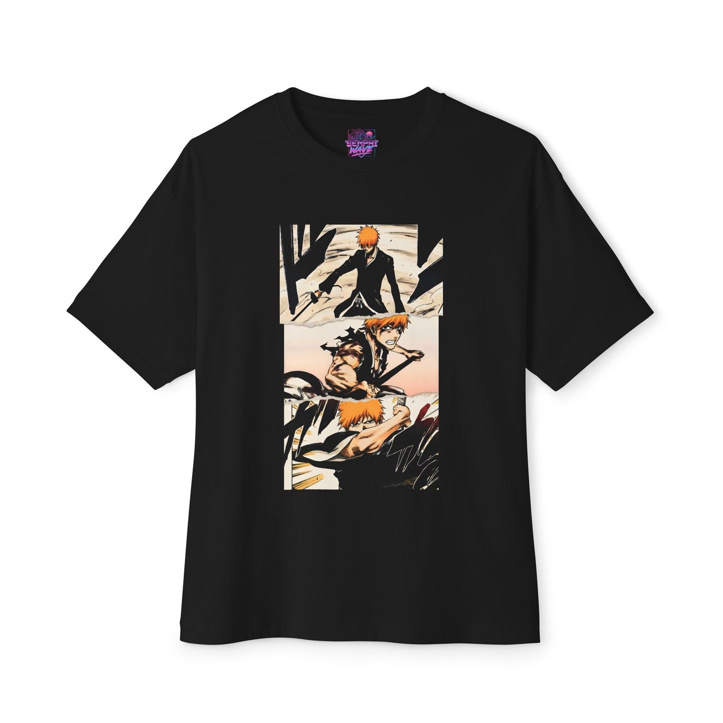 Ichigo Kurosaki Bleach Anime Streetwear Graphic Tee - Oversized Premium Tee