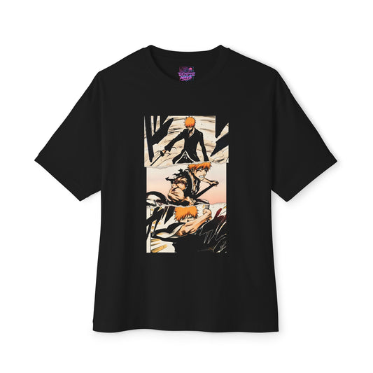 Ichigo Kurosaki Bleach Anime Streetwear Graphic Tee - Oversized Premium Tee