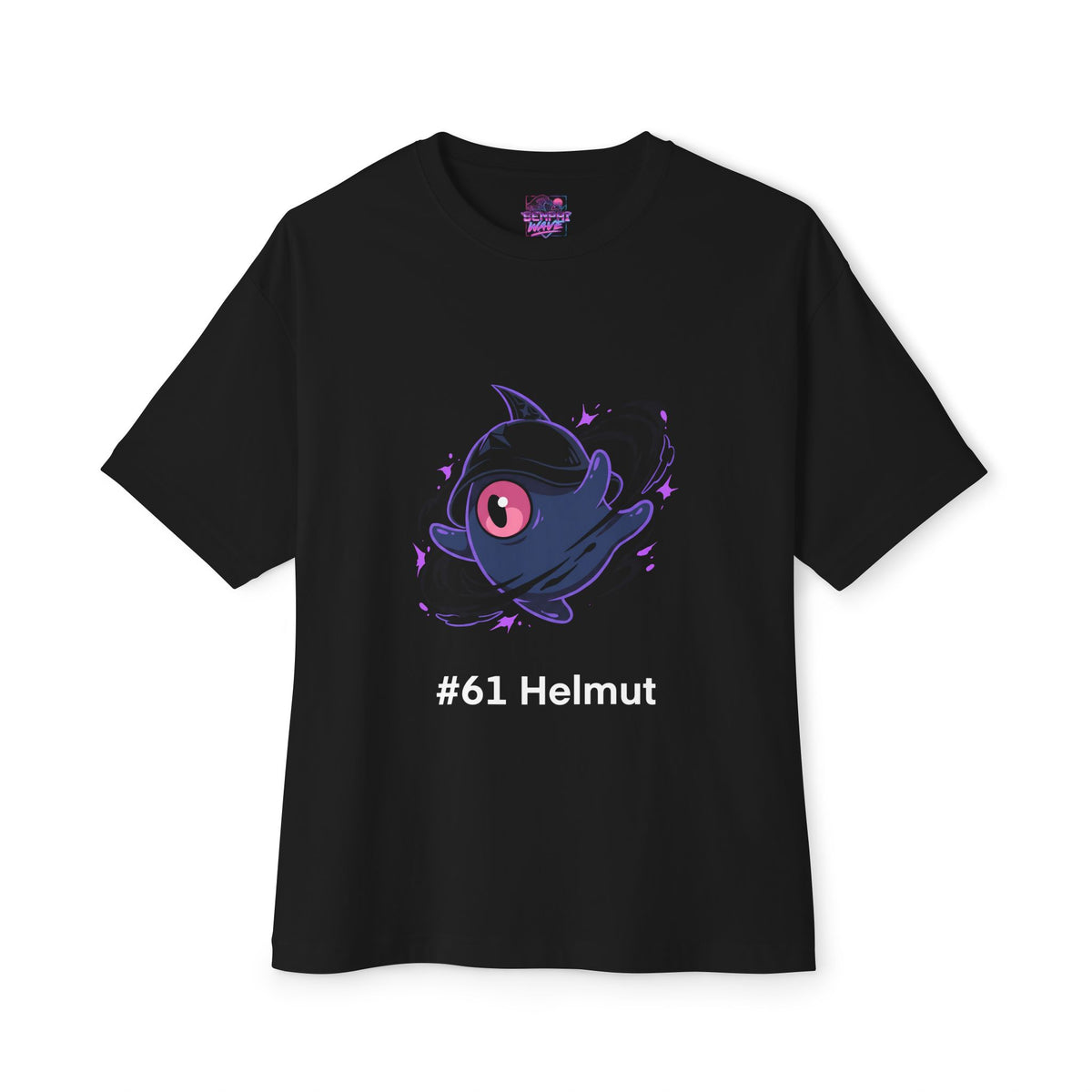 Helmut Aniimo Minimalist Creature Art - Oversized Premium Tee