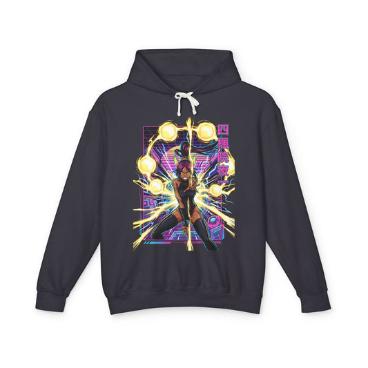 Bleach Yoruichi Shihouin Golden Irises Purple Hair Fan Favorite Design Unisex Premium Hoodie