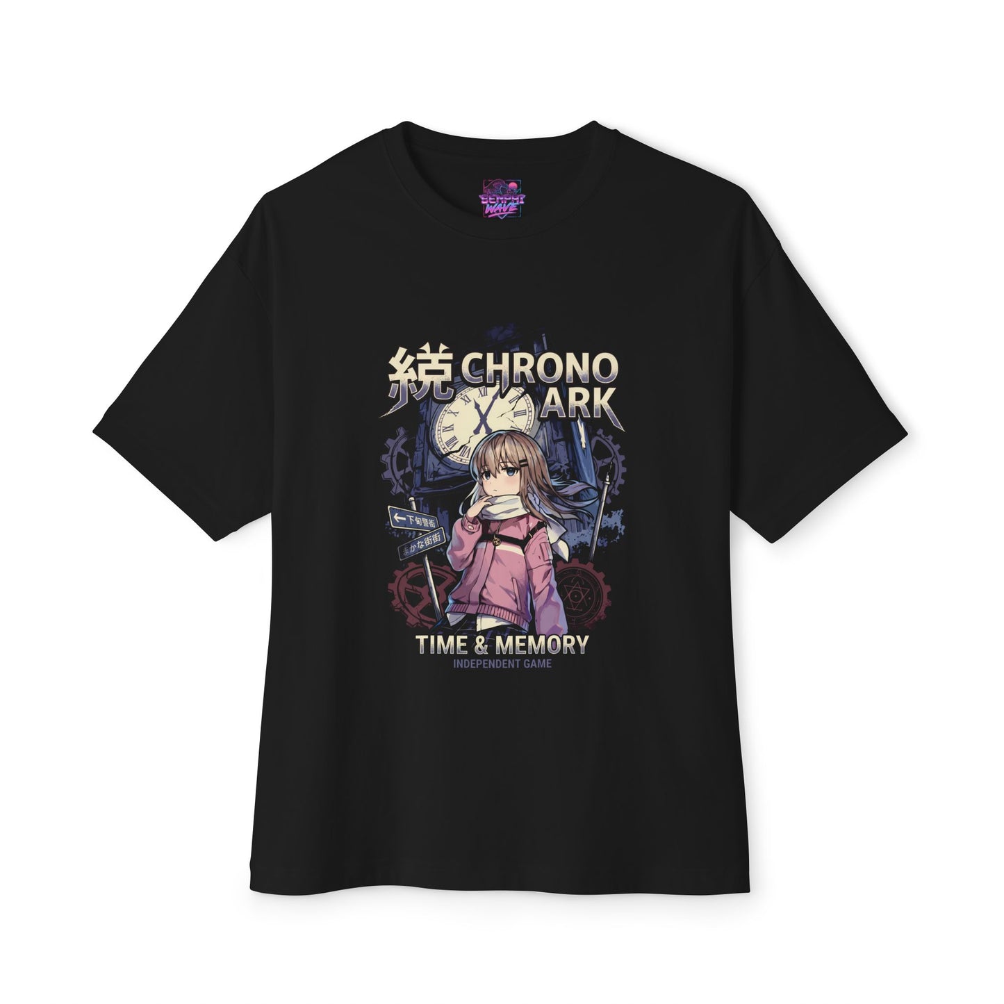 Chrono Ark Heroine Anime Gaming Graphic Tee Premium Oversized Unisex T-Shirt