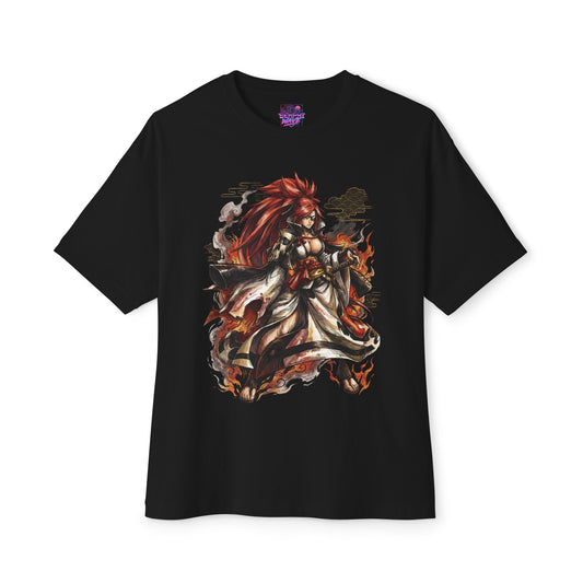 Baiken Guilty Gear: Pink Ponytail Katana Master Premium Oversized Unisex T-Shirt