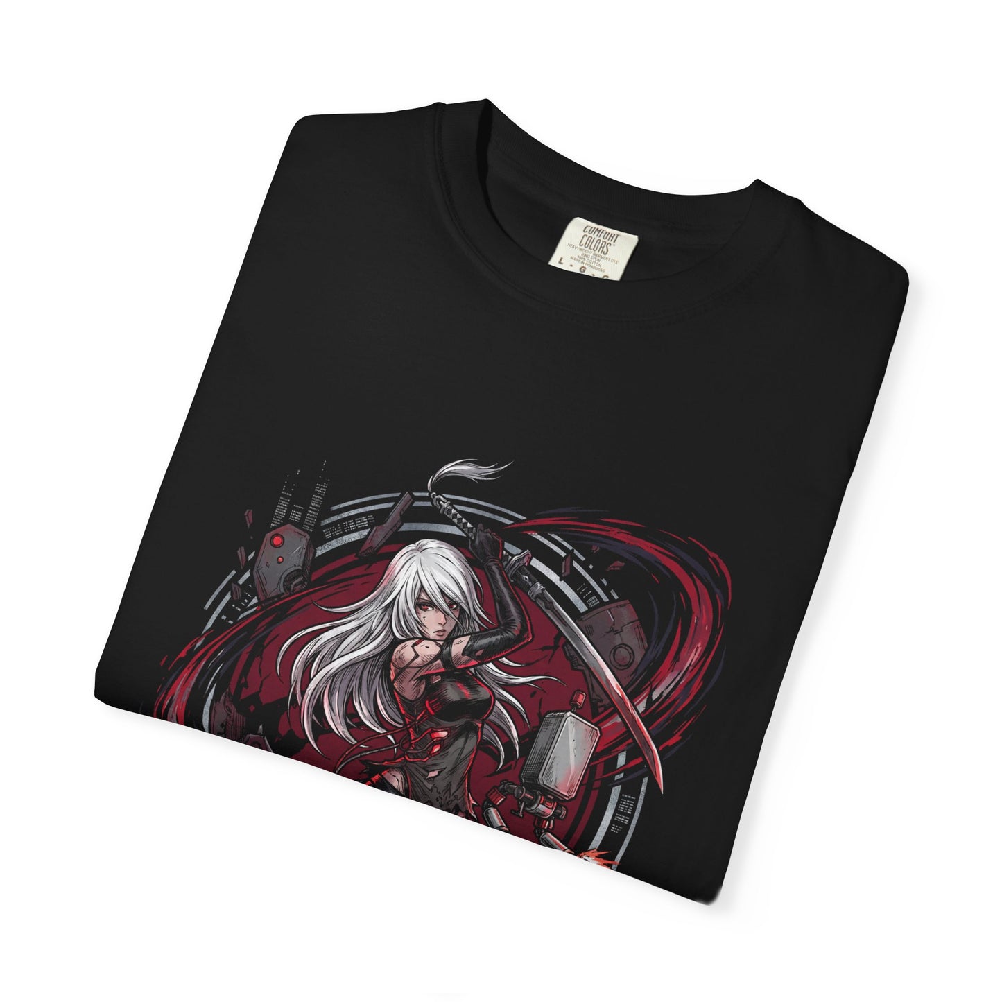 NieR Automata 2B Vaporwave Cyberpunk Retro Design Premium T-Shirt