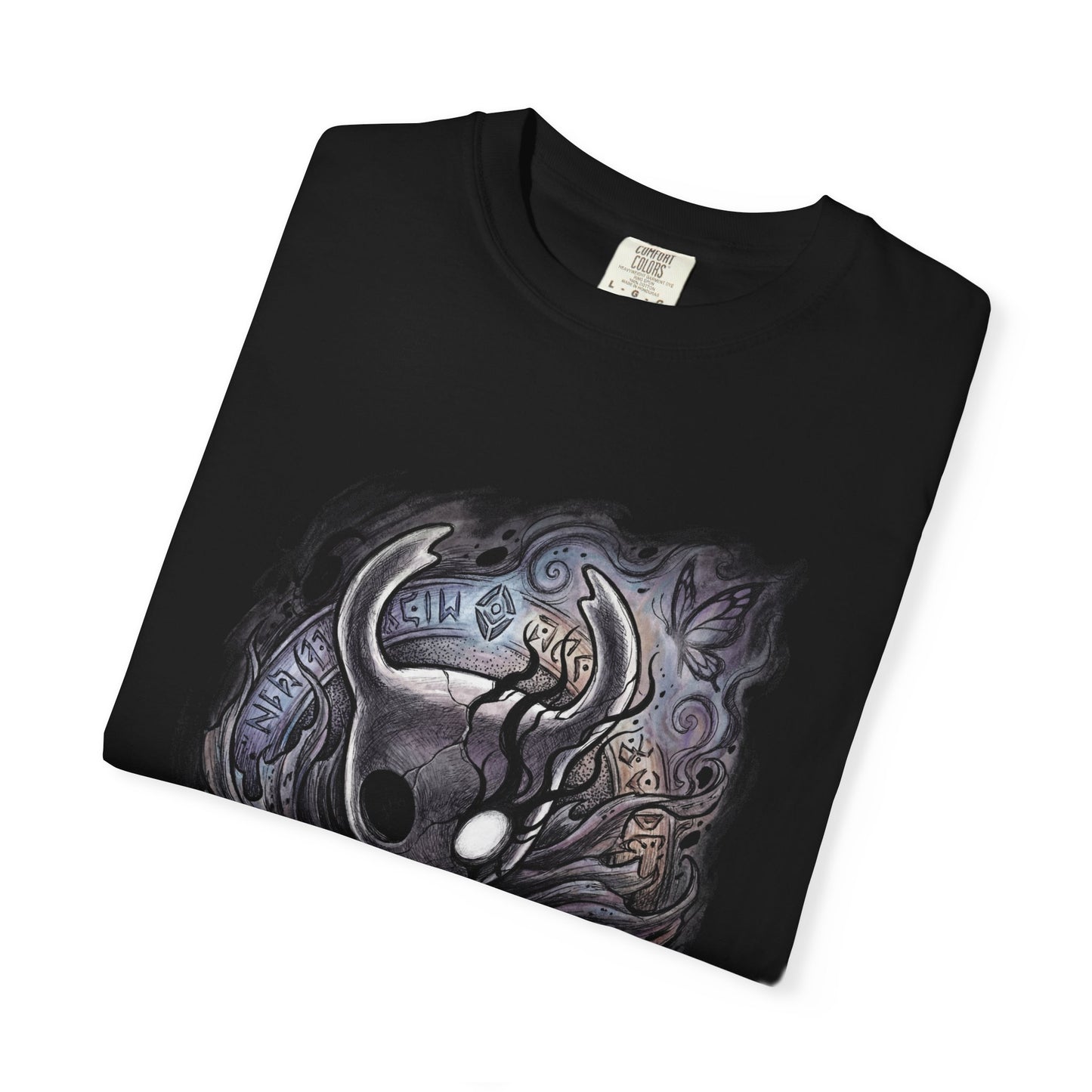 Ghost Hollow Knight Black Shell White Mask Icon Premium T-Shirt