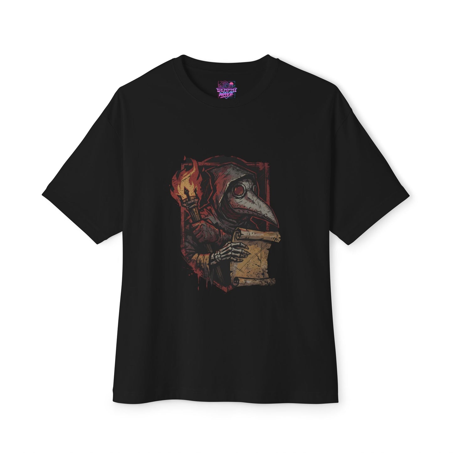Darkest Dungeon: Plague Doctor & Occultist Support Premium Oversized Unisex T-Shirt