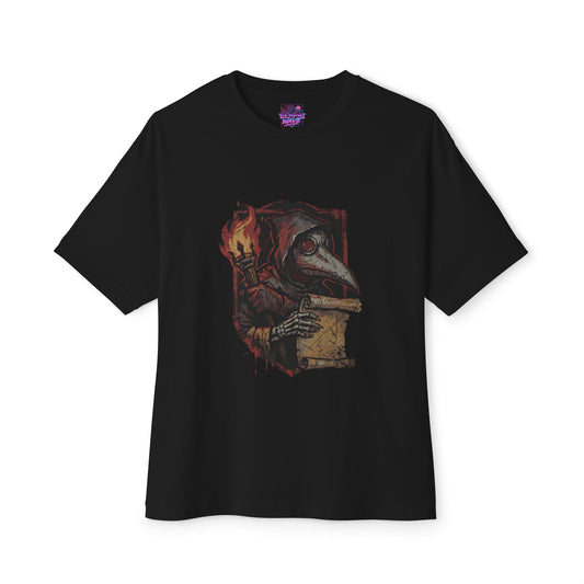 Darkest Dungeon: Plague Doctor & Occultist Support Premium Oversized Unisex T-Shirt
