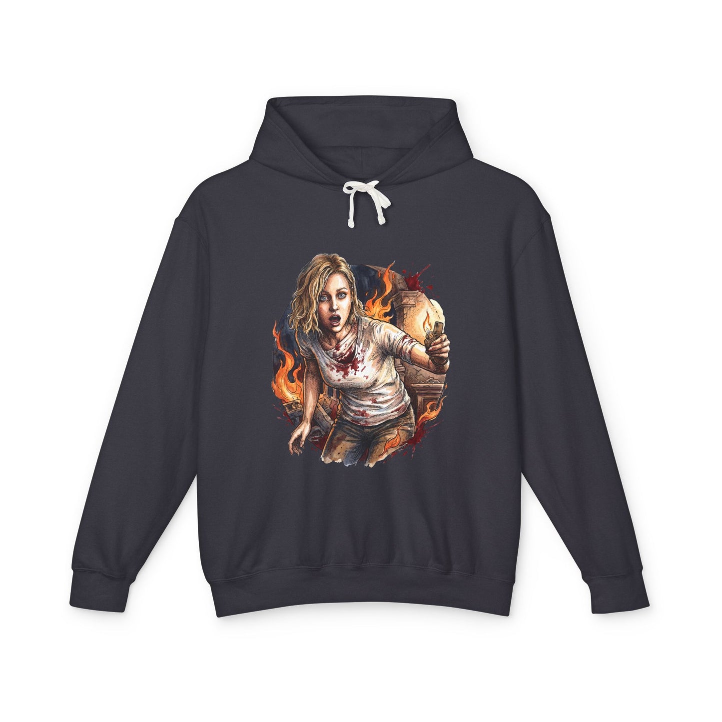 Resident Evil Requiem Grace Ashcroft Unisex Premium Hoodie