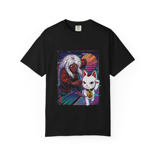 Turbo Granny Dandadan Supernatural Old Woman Portrait Premium T-Shirt