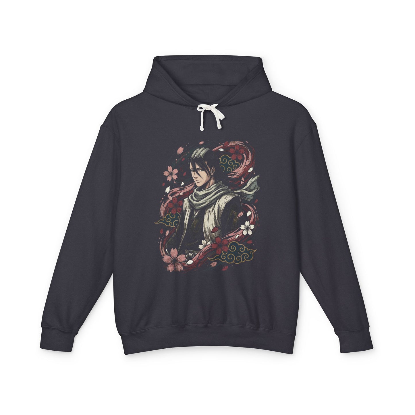 Bleach Byakuya Kuchiki Noble Captain Senbonzakura Iconic Design Unisex Premium Hoodie