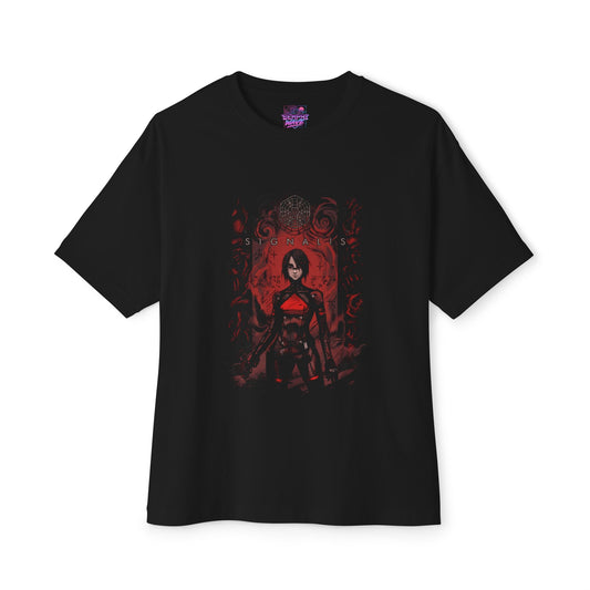 Signalis Elster Replika Inventory Management Retro Design Premium Oversized Unisex T-Shirt